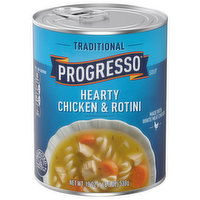 Progresso Soup, Hearty Chicken & Rotini, Traditional - 19 Ounce