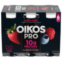 Oikos Pro Cultured Mixed Berry Dairy Drink - 6 Each