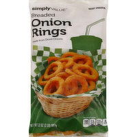 Simply Value Onion Rings, Breaded - 32 Ounce