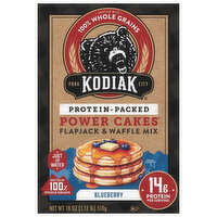 Kodiak Pancake Mix Power Cake Blueberry - 17.92 Ounce