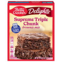 Betty Crocker Supreme Triple Chunk Brownie Mix