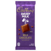 Cadbury Dairy Chocolate Bar,Dairy Milk - 3.5 Ounce