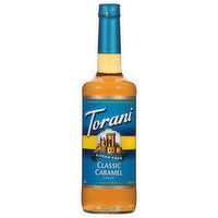 Torani Syrup, Sugar Free, Classic Caramel - 25.4 Fluid ounce