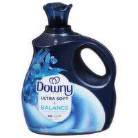 Downy Fabric Softener, Ultra Soft + Balance, Crisp Rain & Blue Eucalyptus - 93 Ounce