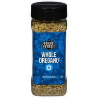 First Street Oregano, Whole, 2 Ounce