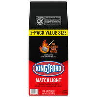 Kingsford Instant Charcoal Briquets Value Size - 2 Each