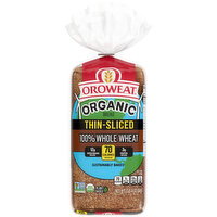 Oroweat Whole Wheat Thin Sliced Bread, 20 oz