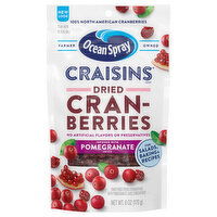 Ocean Spray Cranberries, Pomegranate, Dried - 6 Ounce