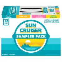 Sun Cruiser Assorted Iced Teas & Lemonades Sampler Pack - 12 Each