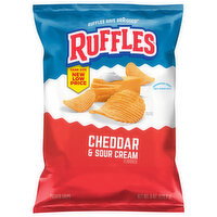 Ruffles Cheddar & Sour Cream Flavored Potato Chips