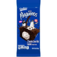 Marinela Marinela Pingüinos Chocolate Crème Filled Cupcakes, Twin Pack, 2.82 oz - 2.82 Ounce