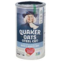 Quaker Oats, Quick 3-Minute, Steel Cut - 25 Ounce