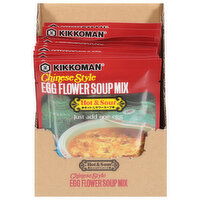 Kikkoman Egg Flower Soup Mix, Chinese Style, Hot & Sour - 0.88 Ounce