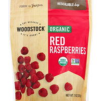 Woodstock Red Raspberries, Organic - 10 Ounce