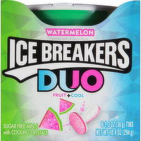 Ice Breakers Mints, Sugar Free, Watermelon, Fruit + Cool - 8 Each