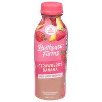 Bolthouse Farms 100% Juice Smoothie, Strawberry Banana, 15.2 Fluid ounce