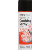 Simply Value Cooking Spray, Vegetable Oil - 16.5 Ounce