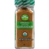 Sun Harvest Coriander, Organic, Ground - 1.5 Ounce