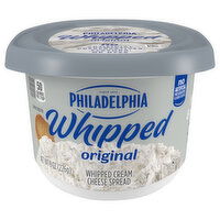 Philadelphia Cream Cheese Spread, Whipped, Original - 8 Ounce