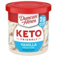 Duncan Hines Frosting, Keto Friendly, Vanilla - 11 Ounce
