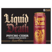 Liquid Death Sparkling Water, Psycho Cider