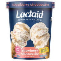 Lactaid Lactose Free Strawberry Cheesecake Ice Cream