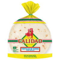 Calidad Flour Soft Taco Tortillas - 24 Each