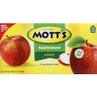 Mott's Applesauce, Apple - 12 Each