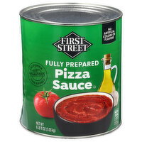 First Street Fully Prepared Pizza Sauce - 107 Ounce