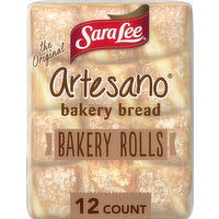 Sara Lee White Sliced Bread Bakery Rolls, Club Pack, 12 count, 18 oz - 12 Each
