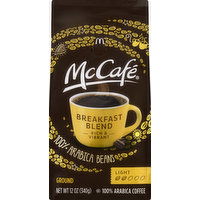 McCafe Coffee, Ground, Light, Breakfast Blend