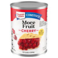 Duncan Hines More Fruit Cherry Pie Filling & Topping - 21 Ounce
