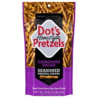 Dot's Homestyle Pretzels Seasoned Cinnamon Sugar Pretzel Twists - 16 Ounce