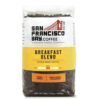 San Francisco Bay Breakfast Blend Whole Bean - 32 Ounce