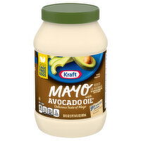 Kraft Mayo, with Avocado Oil, Reduced Fat, 30 Ounce