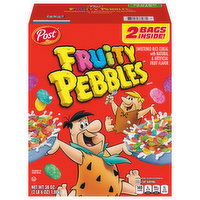 Fruity Pebbles Cereal, 2 Each