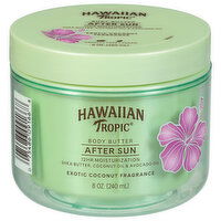 Hawaiian Tropic Body Butter, After Sun, Exotic Coconut Fragrance - 8 Ounce
