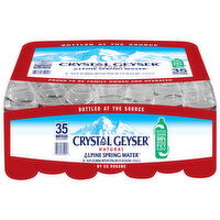 Crystal Geyser Alpine Spring Water, Natural - 591.5 Ounce