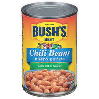 Bush's Best Pinto Beans, Mild Chili Sauce, Chili Beans - 16 Ounce