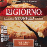 DiGiorno Pizza, Four Cheese, Cheese Stuffed Crust, 8.5 Ounce