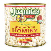 Juanita's Hominy, Mexican Style, The Original - 25 Ounce