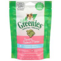 Feline Greenies Treats for Cats, Savory Salmon Flavor, 2.1 Ounce