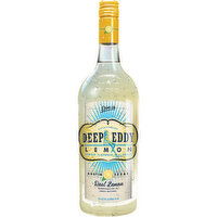 Deep Eddy Lemon Flavored Vodka - 750 Millilitre