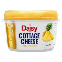 Daisy 4% Milkfat with Crushed Pineapples Cottage Cheese - 6 Ounce