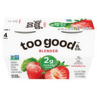 Too Good & Co. Blended Strawberry Yogurt - 4 Each