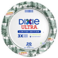 Dixie Ultra Plates, Compostable - 20 Each