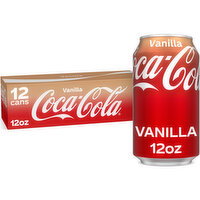 Coca-Cola Vanilla Soda Soft Drink Fridge Pack Cans
