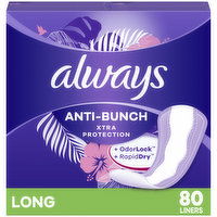 Always Anti-Bunch Xtra Protection, Long, Unscented, 80 CT - 80 Each