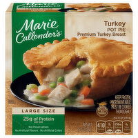 Marie Callender's Turkey Large Size Pot Pie - 15 Ounce