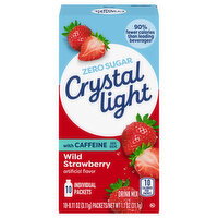 Crystal Light Zero Sugar Wild Strawberry Drink Mix